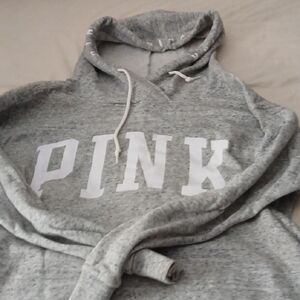 PINK Victoria's Secret Gray Hoodie